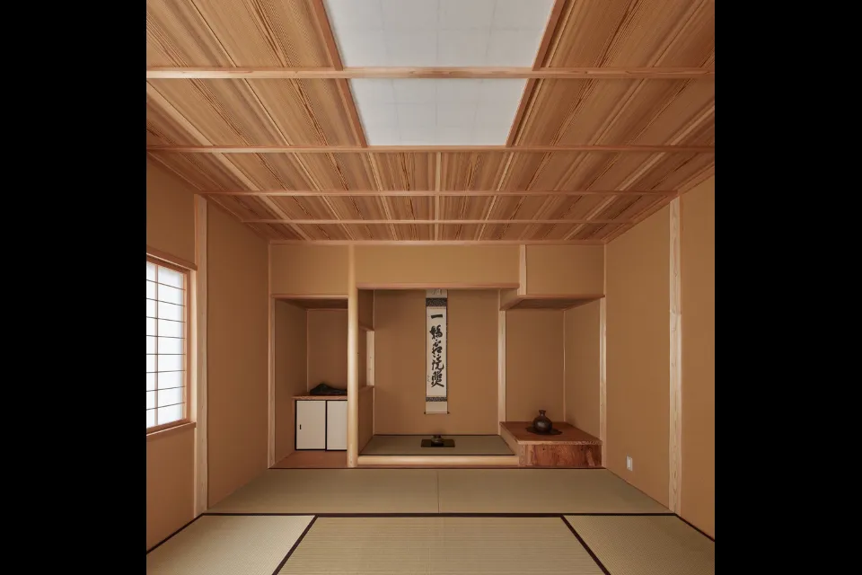 唯一無二の本格茶室を暮らしの中へ　贅沢な時間を日常にした住まい