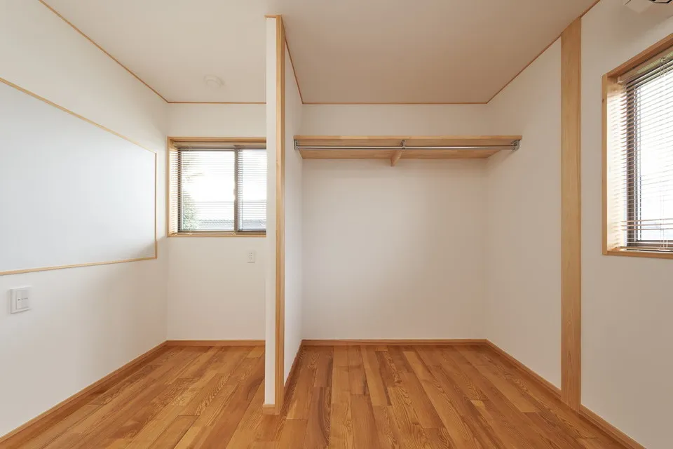 子ども部屋は「かたづける場所」をしっかり把握できるゆとりのスペース