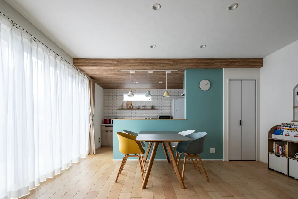 好き！があふれるLDKのかわいい家