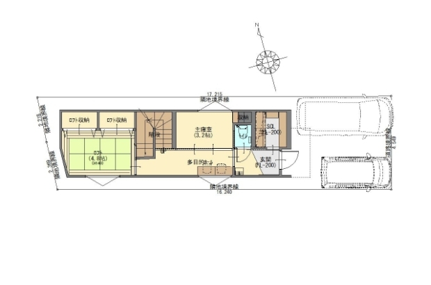 1階間取り図