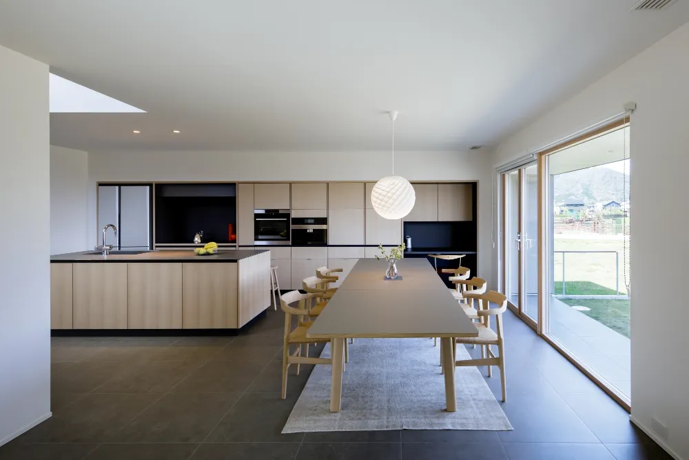 サウナと中庭のある暮らし