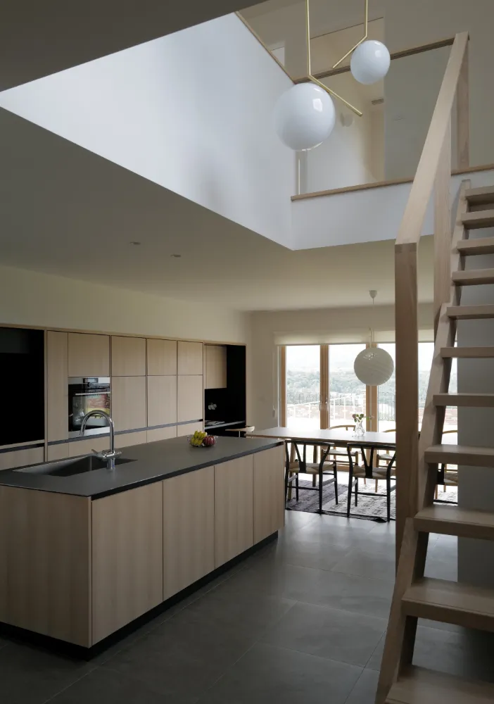 サウナと中庭のある暮らし