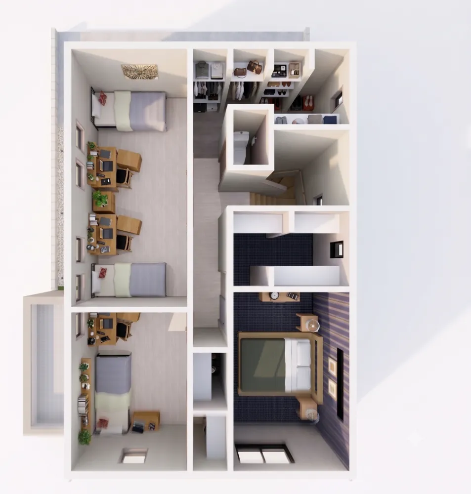 2F　間取り図