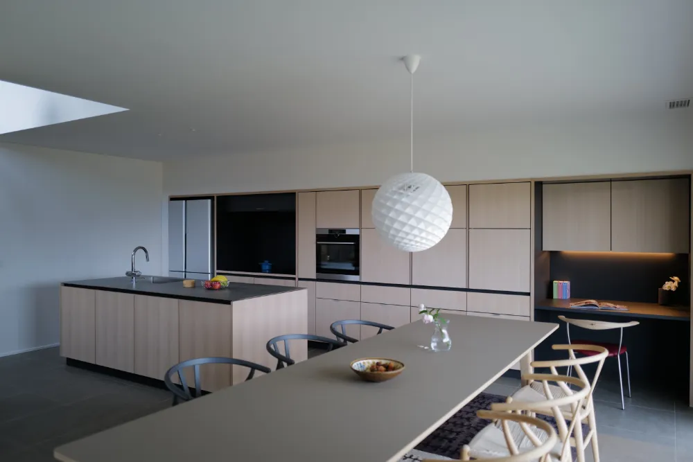 サウナと中庭のある暮らし