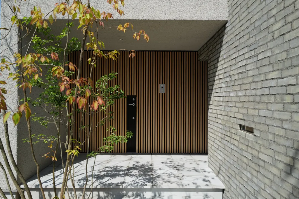 サウナと中庭のある暮らし