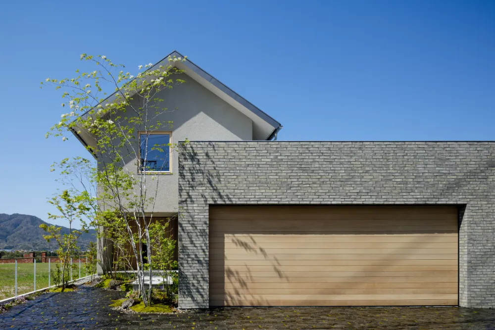 サウナと中庭のある暮らし