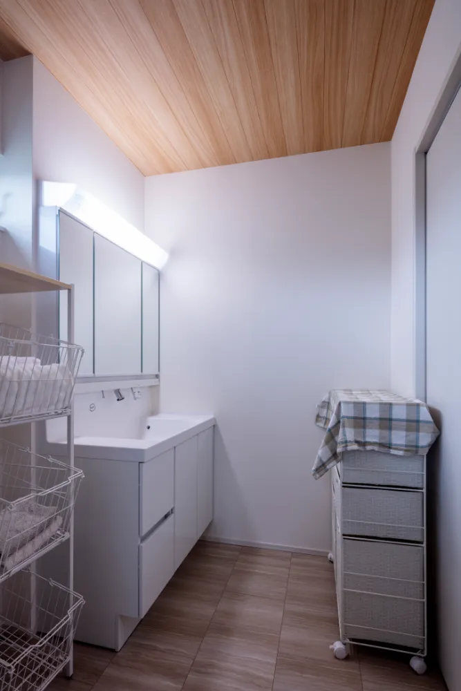 金属サイディングの家