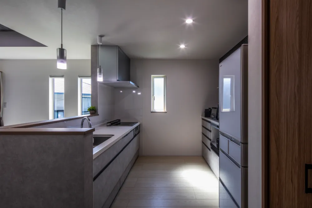 景色を楽しみ贅沢な平屋