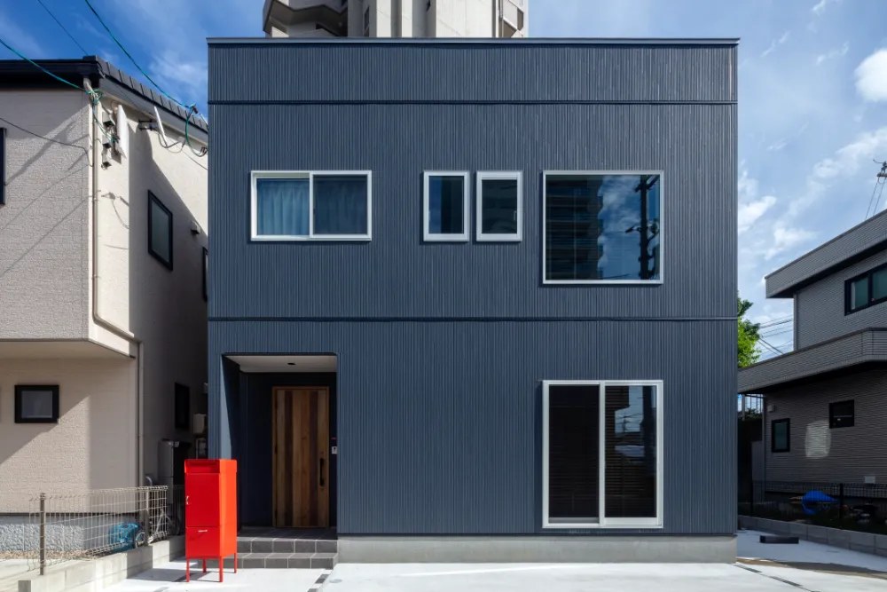 リビング階段の家