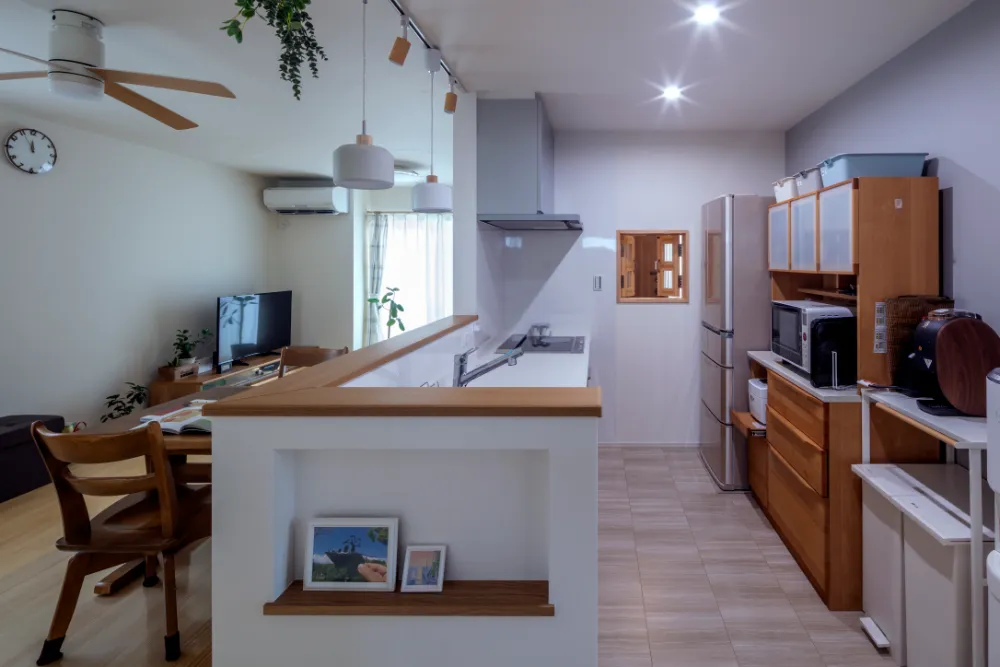 金属サイディングの家