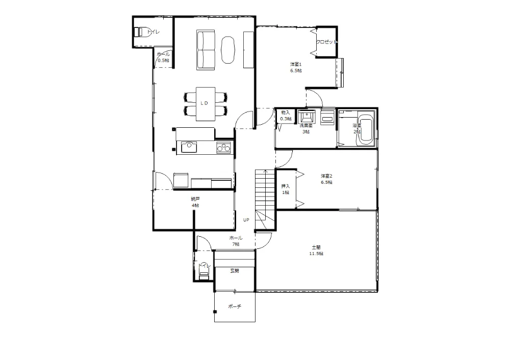 間取り図　１階