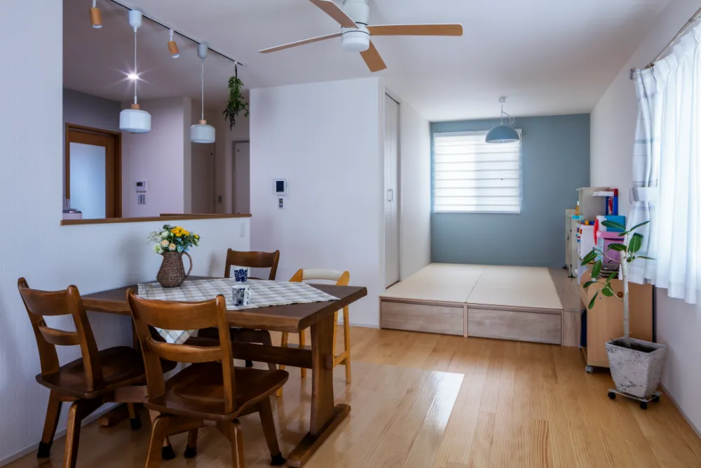 金属サイディングの家