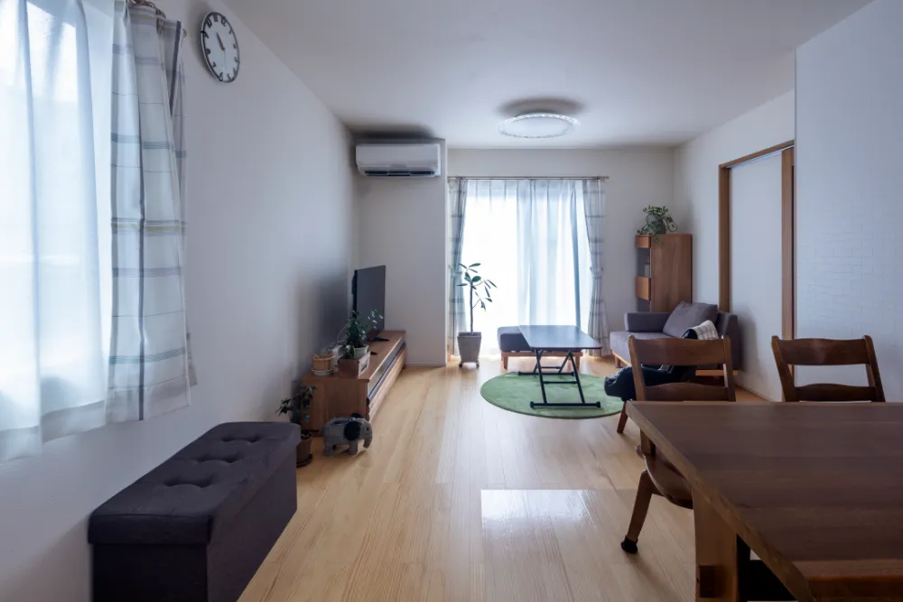 金属サイディングの家