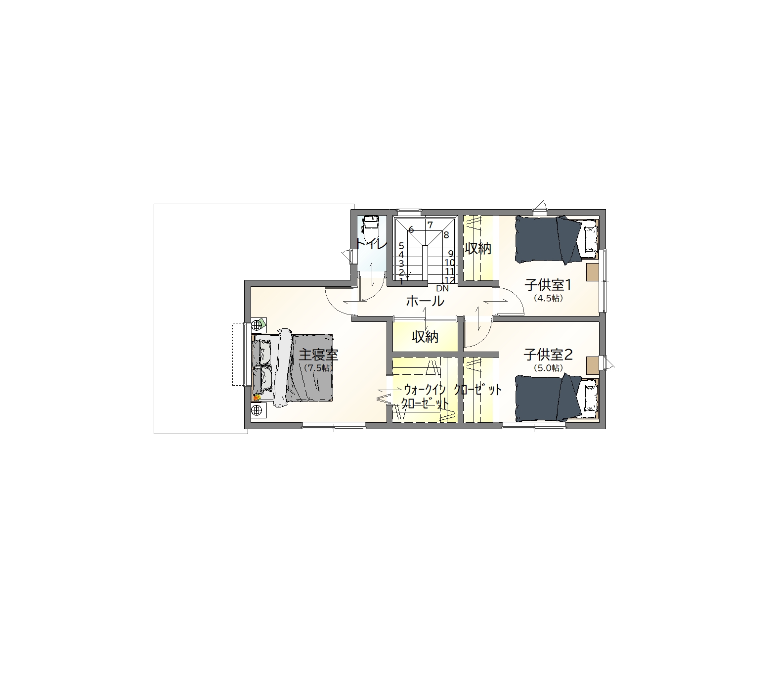 1階間取り図